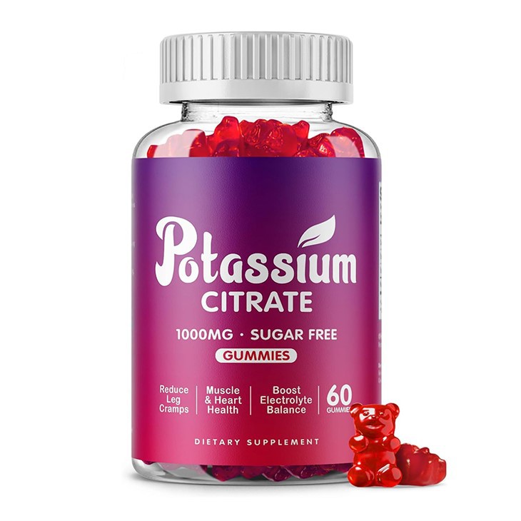 Potasyòm Sitrat 1000mg Gummies