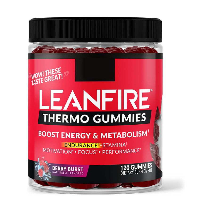Leanfire thermo gummies dinamize jou ou, elve pèfòmans ou