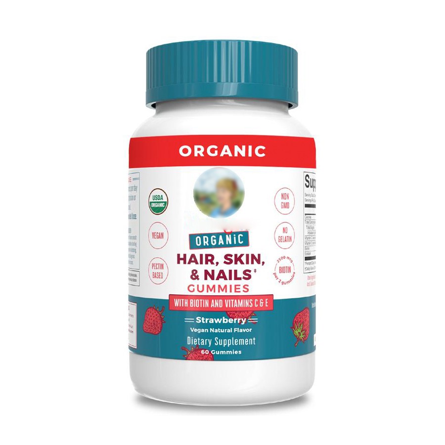 Organic Strawberry Cheve Po Nails Gummies