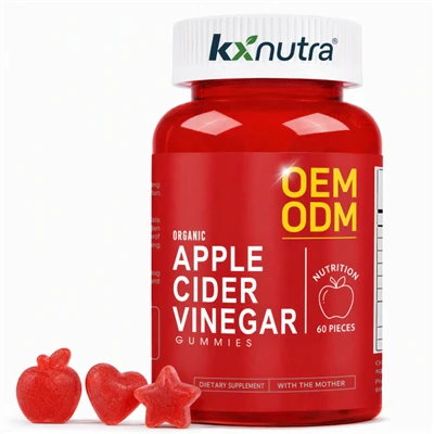 Gummies òganik vinèg pòm sidr